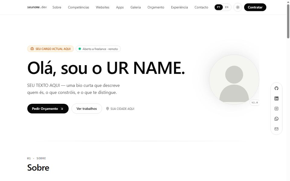 Portefólio Pessoal